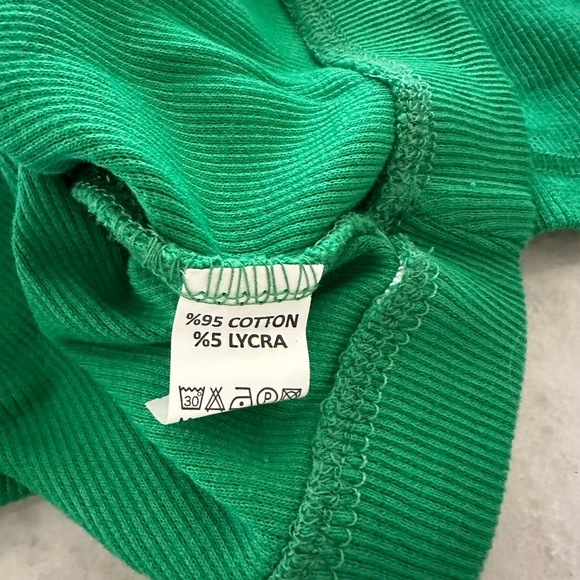 Miss Mosa Green Knit two-piece long skirt and top set! New no tags! Size small! - Picture 4 of 5